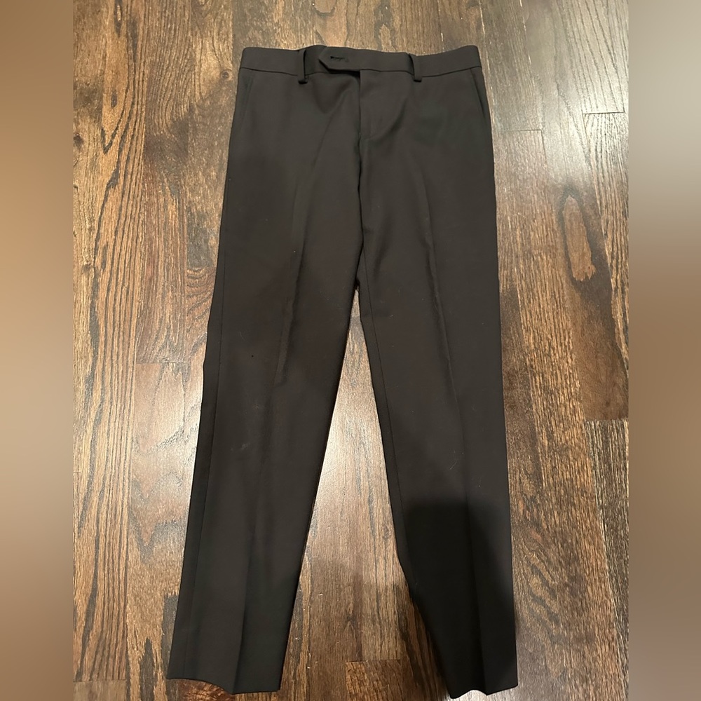 Tallia boys black dress pants size 8